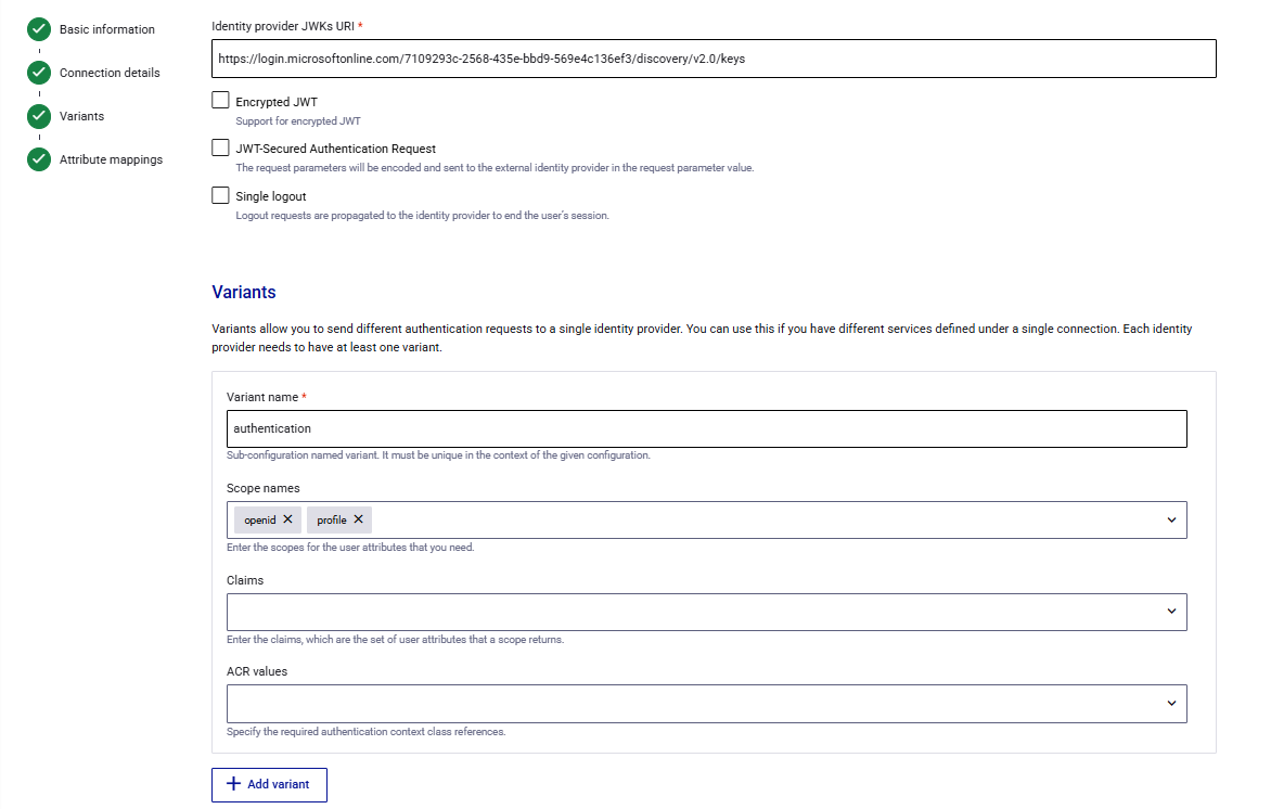 click to zoom External IDP and Identity Broker setup